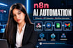 build n8n ai automation ,CRM automation, task automation