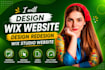 design wix website design redesign wix website wix studio website