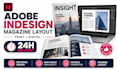 design a professional adobe indesign magazine layout