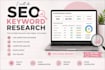 do SEO keyword research for your website