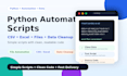 create custom python scripts