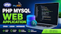 develop PHP mysql web application with database