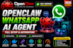 install and setup openclaw whatsapp ai agent
