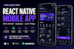 build your react native app for ios and android