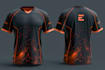 design an esports jersey, hoodie, jacket package