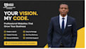 develop a modern responsive website from scratch