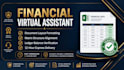 do professional document layout formatting and financial assistant tasks