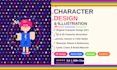create pattern character lines