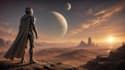 sci fi character illustration or sci fi character
