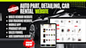 do auto part dealer, car rental, logistic automotive website