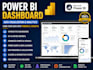create power bi dashboard, data visualization and analytics