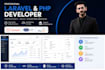 develop a laravel web application with php and mysql