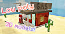 create custom low poly 3d models in blockbench