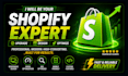 be your shopify expert, upgrade shopify, shopify template