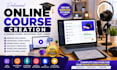 do online video course creation, e learning course, educational video, udemy