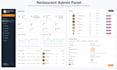 build a restaurant online ordering website with admin panel