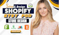 setup shopify print on demand, etsy printful printify print on demand store