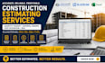 do quantity take off, material taking off, cost estimation, boq
