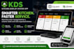 develop custom kitchen display system app with square and clover pos integration