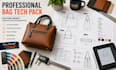 create factory ready bag tech pack for startups, brands