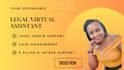 be your professional legal virtual assistant