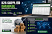 build a verified b2b supplier database with buyer contacts