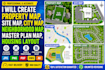 do property map site map city map neighborhood map master plan map house plan