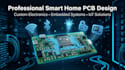 design smart home pcb, smart switch and iot automation, pcb with esp32