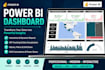 create a professional power bi dashboard