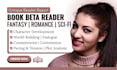 beta read romance beta reader fantasy thriller beta reader ya novel beta reader