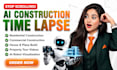 create building house construction time lapse videos