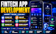 develop fintech app, payment app, crypto wallet app, banking app, investment app