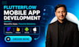 build flutterflow mobile app, flutter app development android ios with firebase