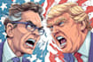 design creative satire political cartoons
