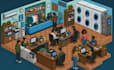 retro pixel game art isometric pixel game asset props pixel background animation