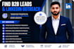 find b2b leads and do linkedin outreach