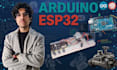 develop esp32 and arduino firmware with custom circuit design