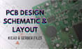 design professional pcb schematic and layout