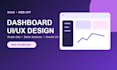 design a clean saas dashboard and web app UI UX