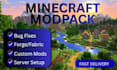 create, fix and troubleshoot your modpack minecraft