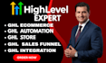 setup ghl ecommerce store ghl funnel, ghl payment integration ghl automation