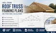 draw roof truss framing plans and structural calculations