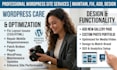 maintain wordpress website, fix layout issues, add new wordpress gallery page