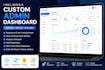 build a custom admin dashboard with react and backend