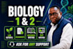 do biology 1 and 2