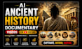 create ai ancient history documentary videos for youtube
