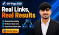 do off page SEO link building with guest posts and outreach