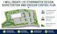 create lid stormwater design bioretention and erosion control plan