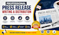 write seo press release and press release distribution