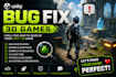 fix bugs in your 3d unity game